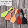 Food Grade Silicone Non-stick Rice High Temperature Resistant Silicone Spoon Integrated Special Spoon Kitchen Utensils