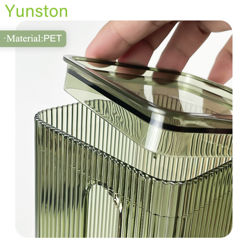 Hot Sale Transparent Environmental Protection Plastic Dustproof Home Wardrobe Wall-mounted Plastic Underwear Socks Storage Box