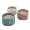 Round Double-layer Jewelry Storage Box Youth Color Jewelry Storage Box Plastic Jewelry Box Manufacturers