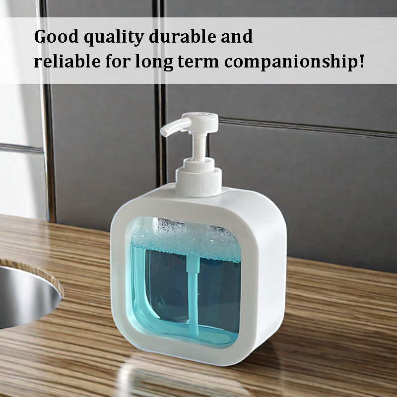 Wholesale Foam Soap Dispenser 500 Ml 300mlbottle Pump Soap Bottle Dispenser Pet Plastic Soap Dispenser for Kitchen Sink