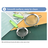 Plastic Handle Stainless Steel Oil Filter Spoon Kitchen Filter Oil Grid Spill Spoon Kitchen Utensils