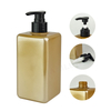 Hot Sale 500ml Square Body Lotion Empty Bottle with Pump Liquid Soap Dispenser for Hand Sanitizer Shampoo Shower Gel And Soap