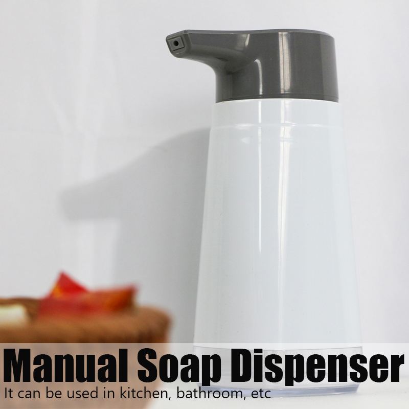 Custom Convenient 300ml Manual Plastic Liquid Soap Dispenser Bottle Soap Dispensers