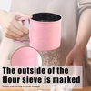 Stainless Steel Hand-held Semi-automatic Flour Sifter Color Household Sifter Kitchen Cake Tools Baking Utensils